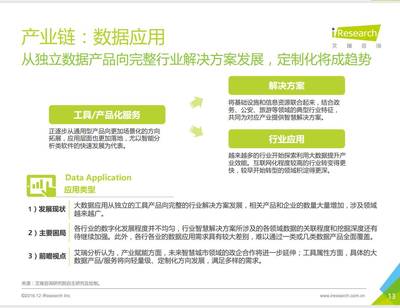 中国数据驱动型互联网企业大数据产品研究报告 互联网数据服务的发展与展望
